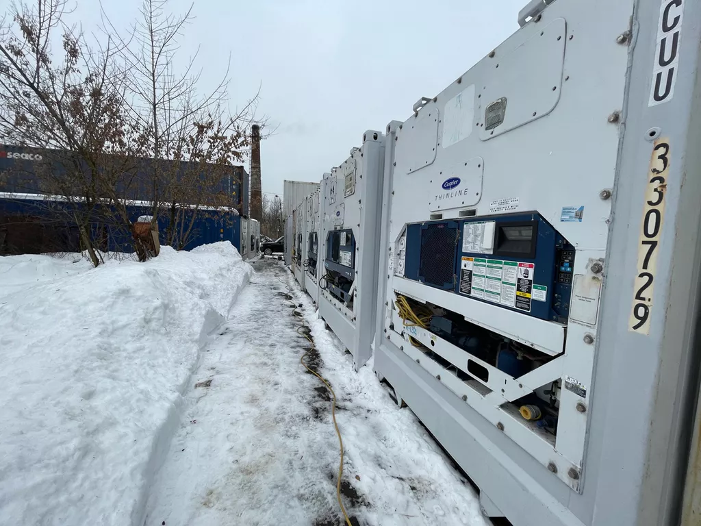 рефрижераторные контейнеры 40 и 20 футов в Москве и Московской области