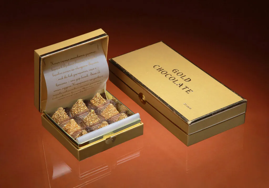 конфеты Arnelli  с  золотом в 23 карата. в Москве и Московской области